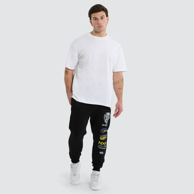 Richmond Tigers AFL Elite Trackpant Jet Black