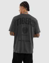 Richmond Tigers AFL Champions Box Fit Tee Asphalt