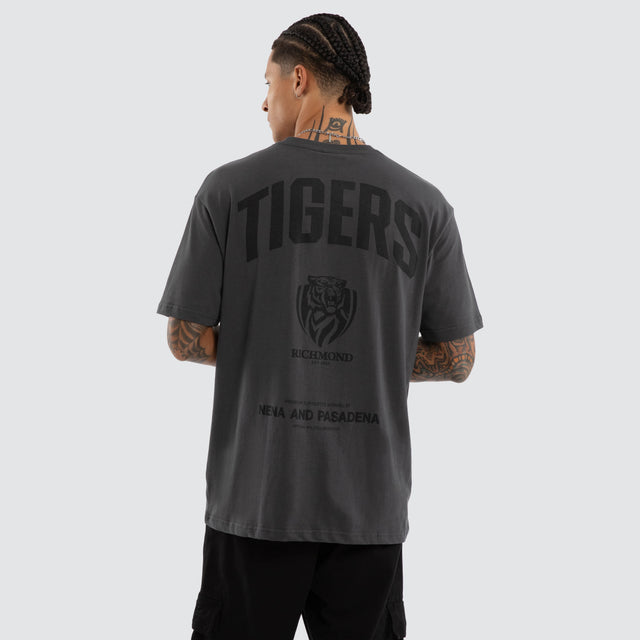 Richmond Tigers AFL Champions Box Fit Tee Asphalt
