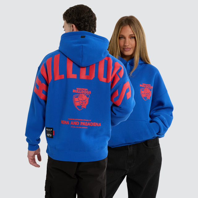 Western Bulldogs AFL Top Tier Hoodie Blue