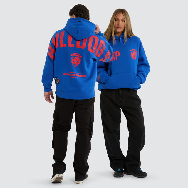 Western Bulldogs AFL Top Tier Hoodie Blue