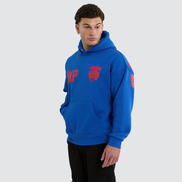 Western Bulldogs AFL Top Tier Hoodie Blue