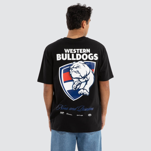 Western Bulldogs AFL Season Tee Jet Black