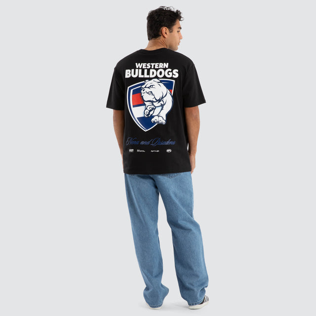 Western Bulldogs AFL Season Tee Jet Black