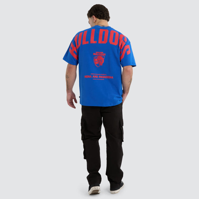 Western Bulldogs AFL Archive Raptor Tee Blue