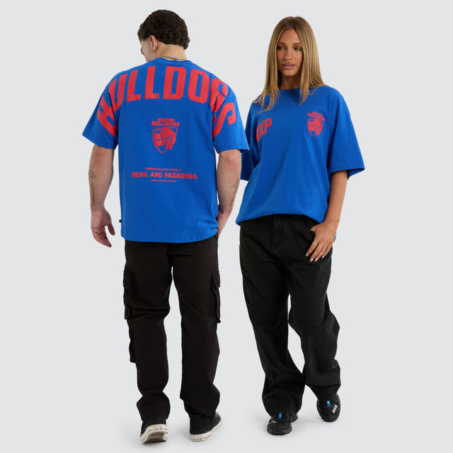 Western Bulldogs AFL Archive Raptor Tee Blue