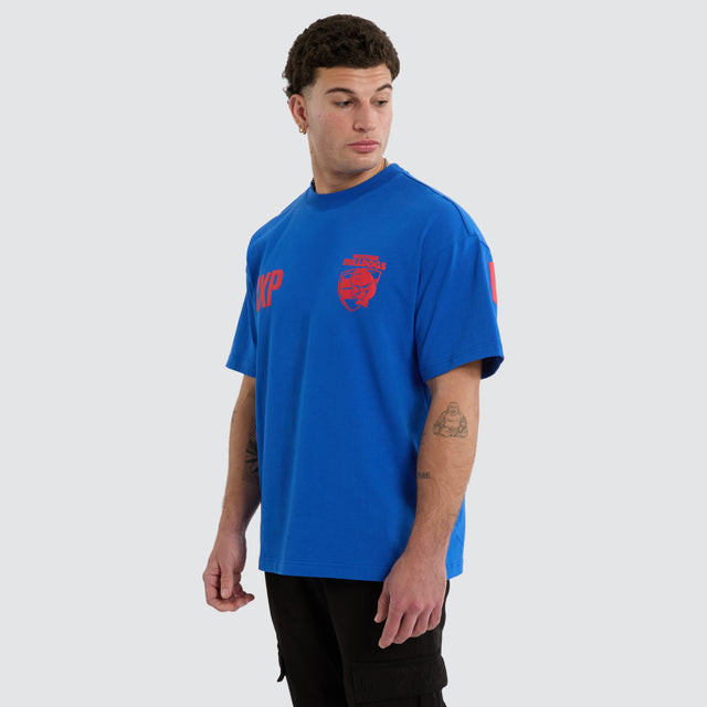 Western Bulldogs AFL Archive Raptor Tee Blue