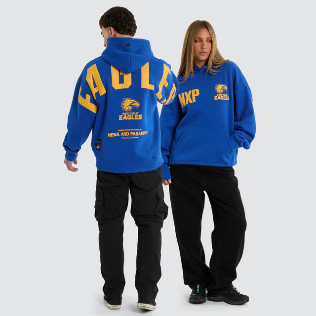 West Coast Eagles AFL Top Tier Hoodie Blue