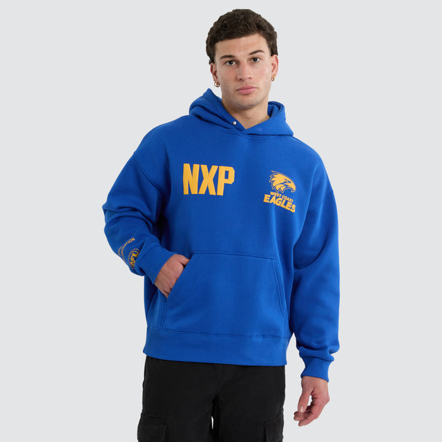 West Coast Eagles AFL Top Tier Hoodie Blue