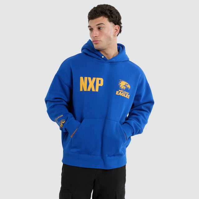 West Coast Eagles AFL Top Tier Hoodie Blue