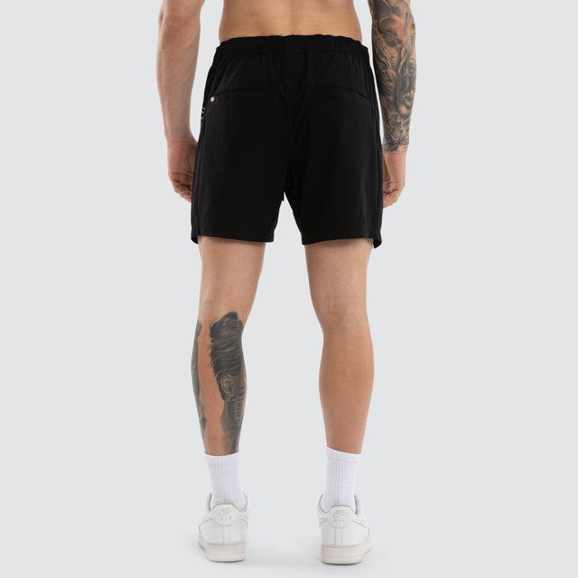 Grima Beach Short Jet Black
