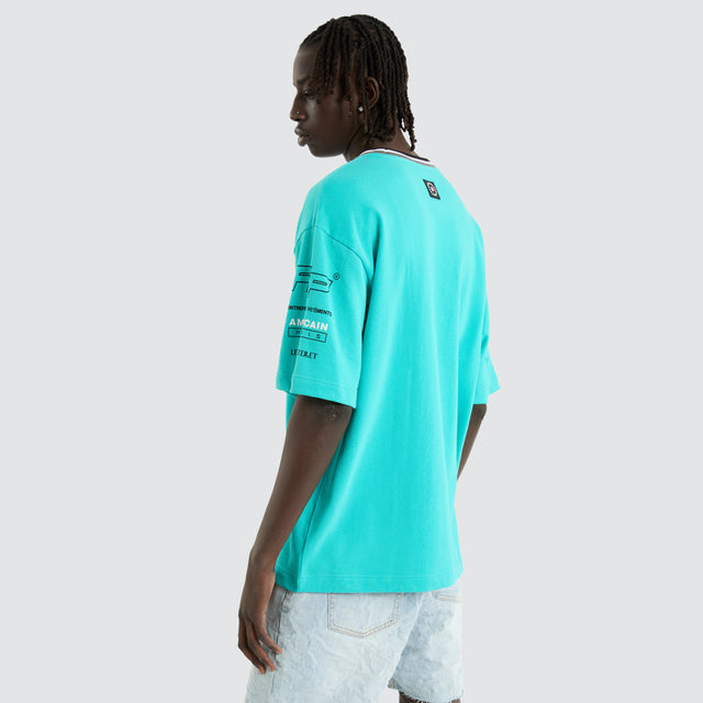 Kiln Loopback Oversized Tee Ceramic