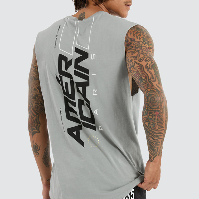 Ronan Scoop Back Muscle Ultimate Grey