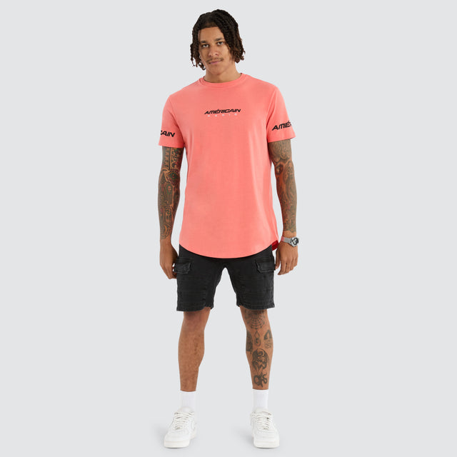 Darkfire Dual Curved Tee Coral