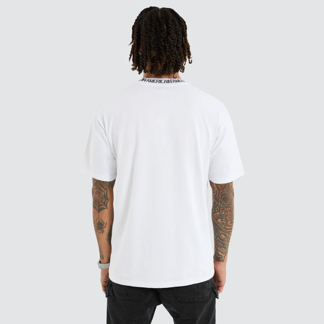 Protocol Box Fit Tee Optical White