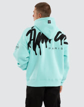 Idol Relaxed Drop Shoulder Hoodie Auruba Blue
