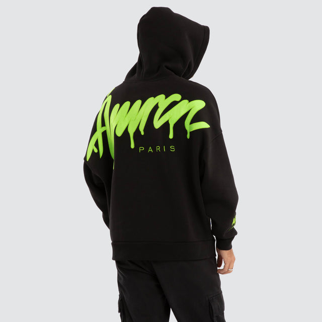 Idol Relaxed Hoodie Jet Black