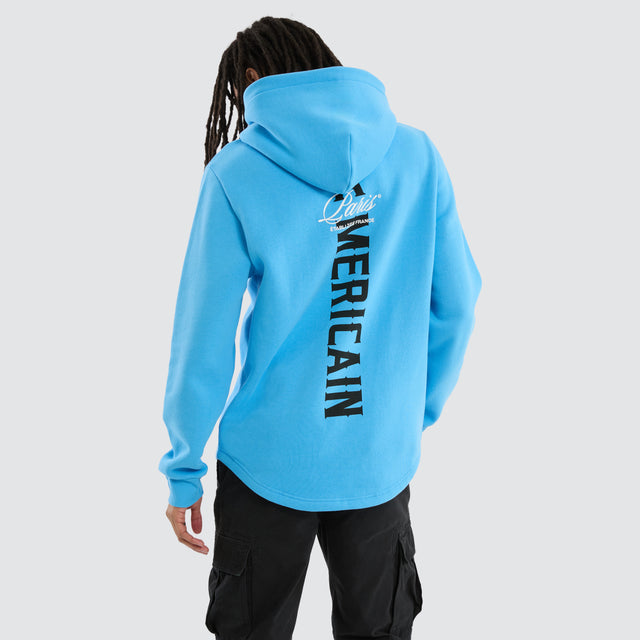 Dominance Dual Curved Hoodie Bonnie Blue