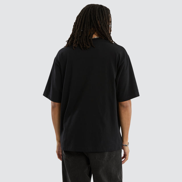Southland Oversize Tee Jet Black