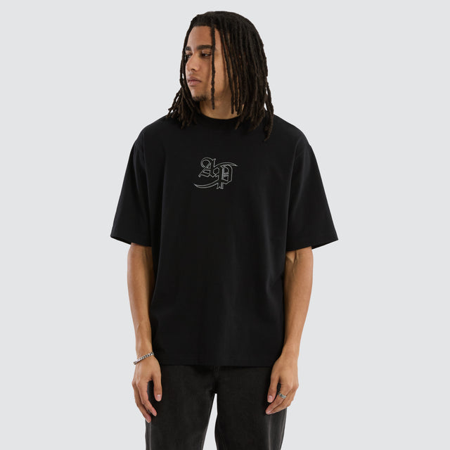 Southland Oversize Tee Jet Black