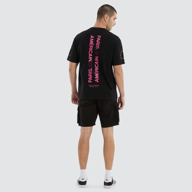 Echelon Box Fit Tee Jet Black