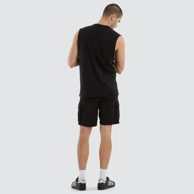 Level Relaxed Muscle Jet Black