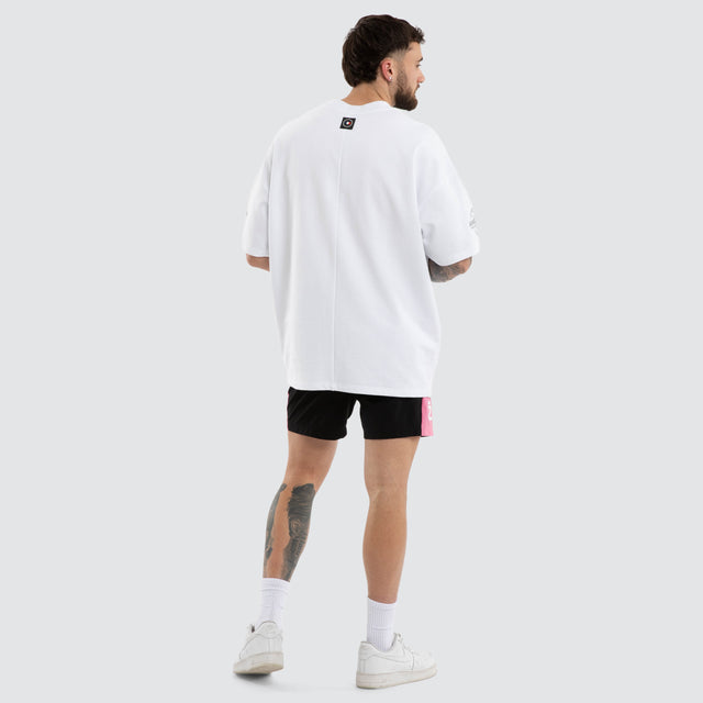 Winner Winner Loopback Tee White