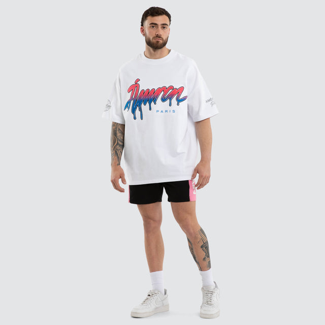 Winner Winner Loopback Tee White