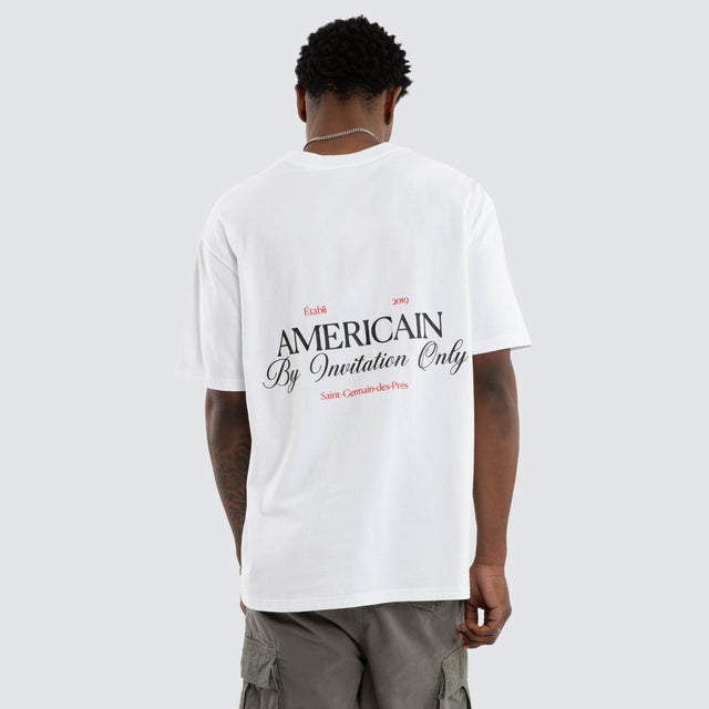 Exclusive Box Fit Tee White
