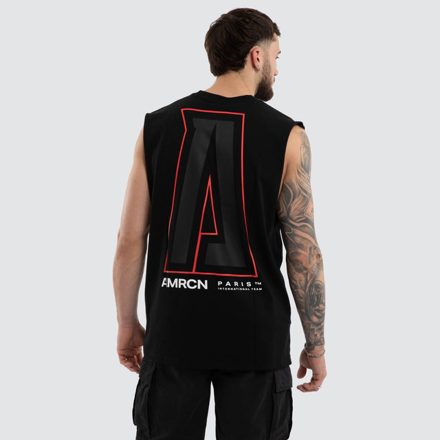 Avenue Relaxed Muscle Jet Black