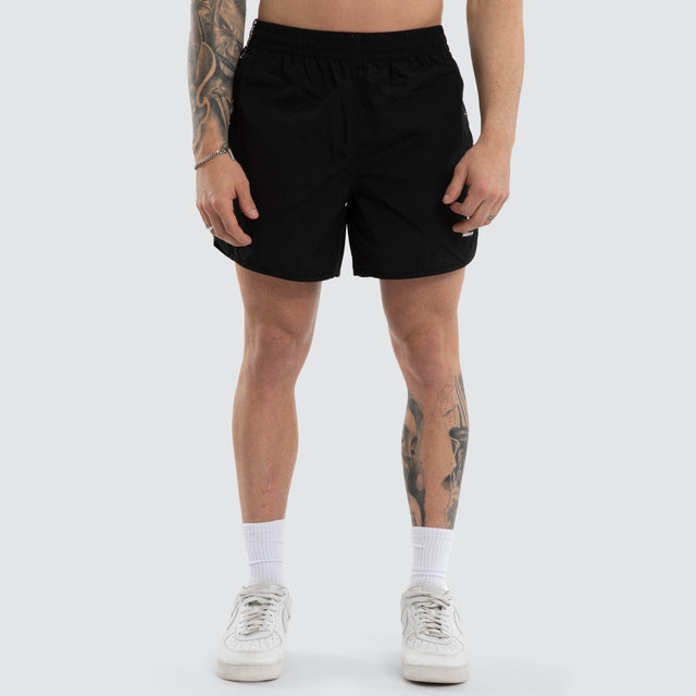 Runner Elastic Short Jet Black