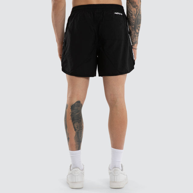 Runner Elastic Short Jet Black