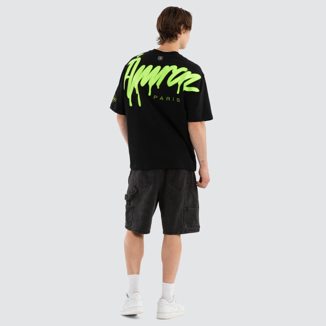 Idol Box Fit Tee Jet Black