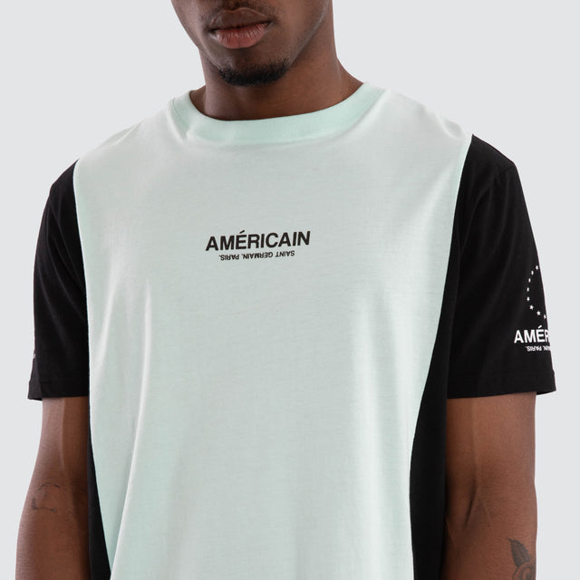 Model wears Armour Winner Tee Aqua T-Shirts Green – image 6