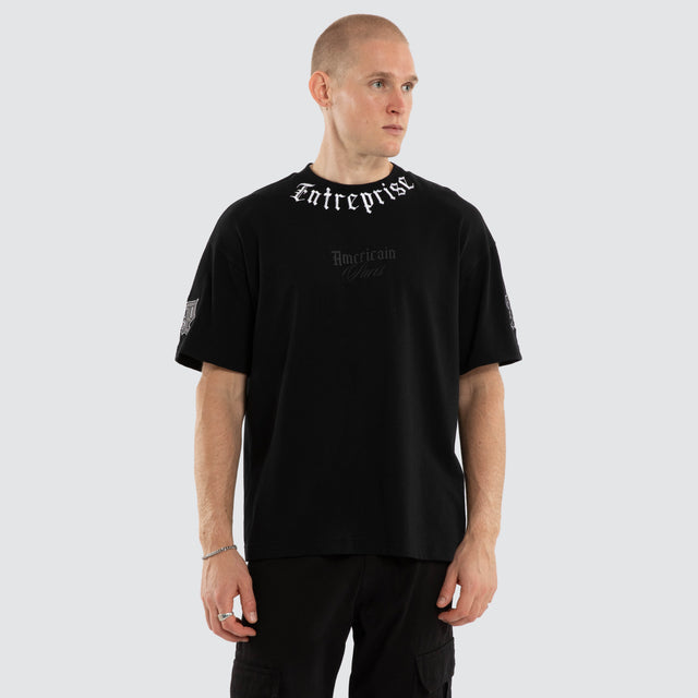 Ghost Heavy Tee Jet Black