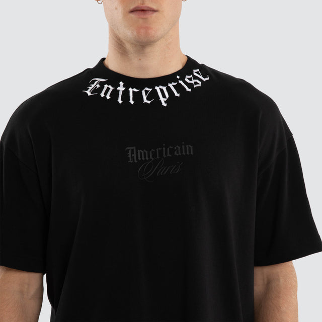 Ghost Heavy Tee Jet Black