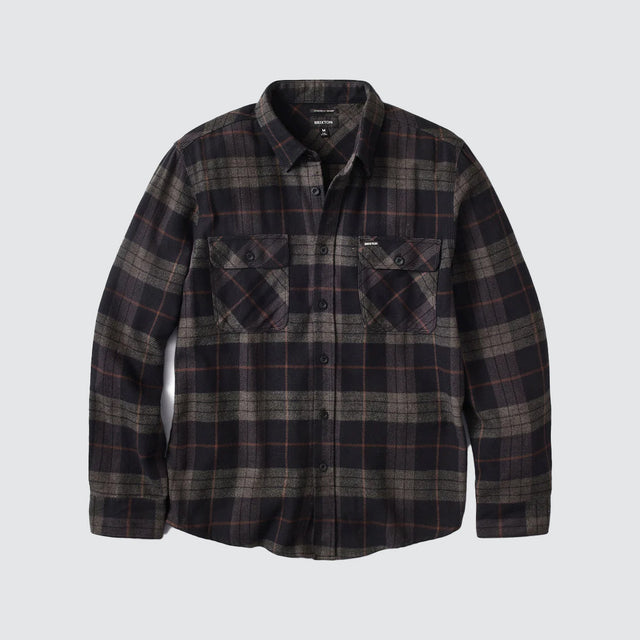 Bowery Longsleeve Shirt Black/Charcoal