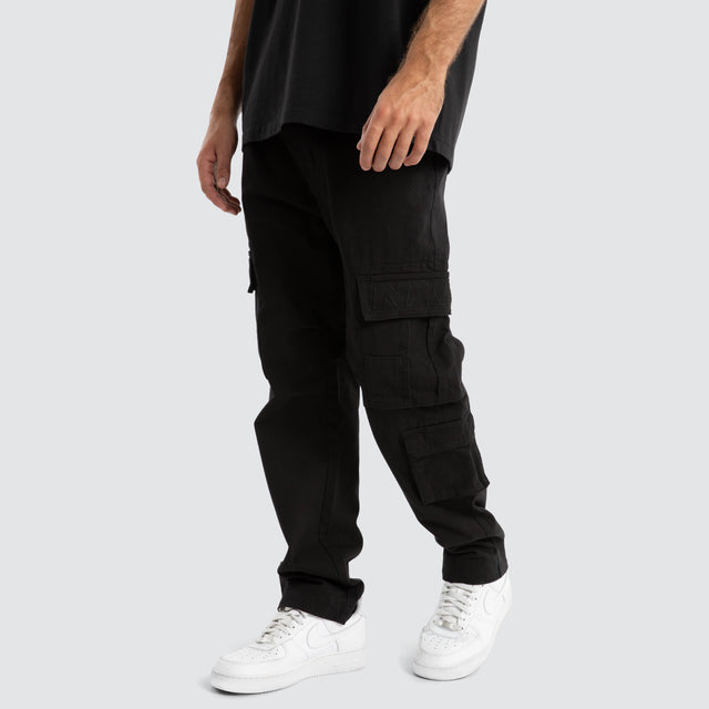 Colby Cargo Pant Black