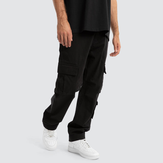 Colby Cargo Pant Black