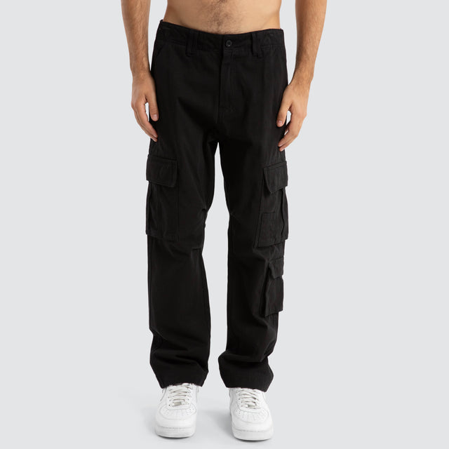 Colby Cargo Pant Black