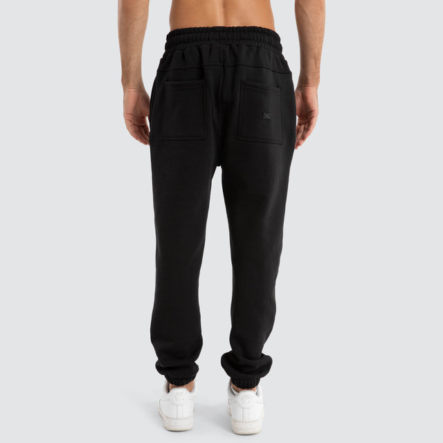 Collingwood Magpies AFL Mono Trackpants Jet Black