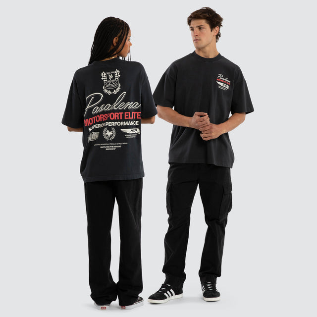Downforce Raptor Tee Pigment Anthracite Black