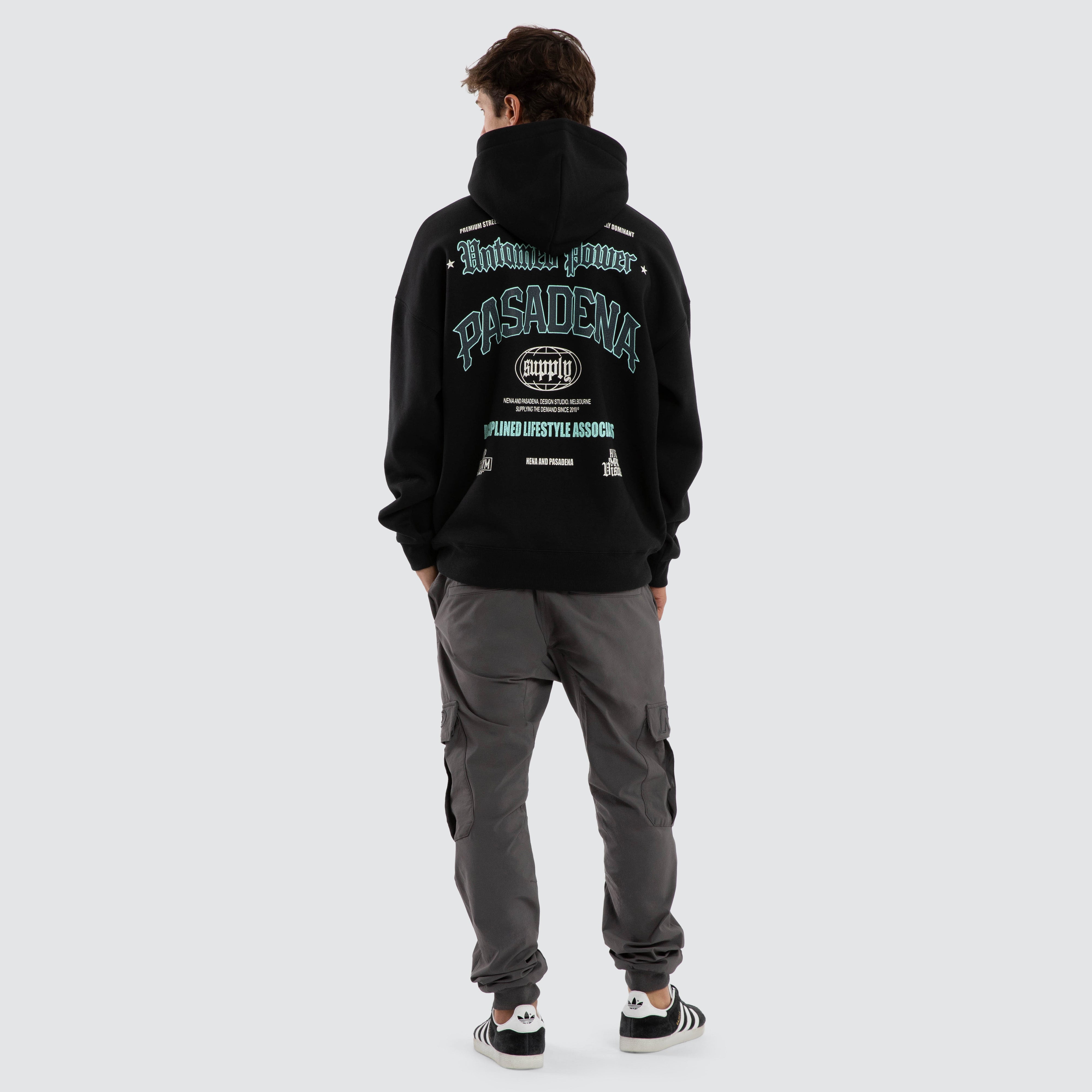 NXP Mercy Box Fit Hoodie in Black | Neverland Store