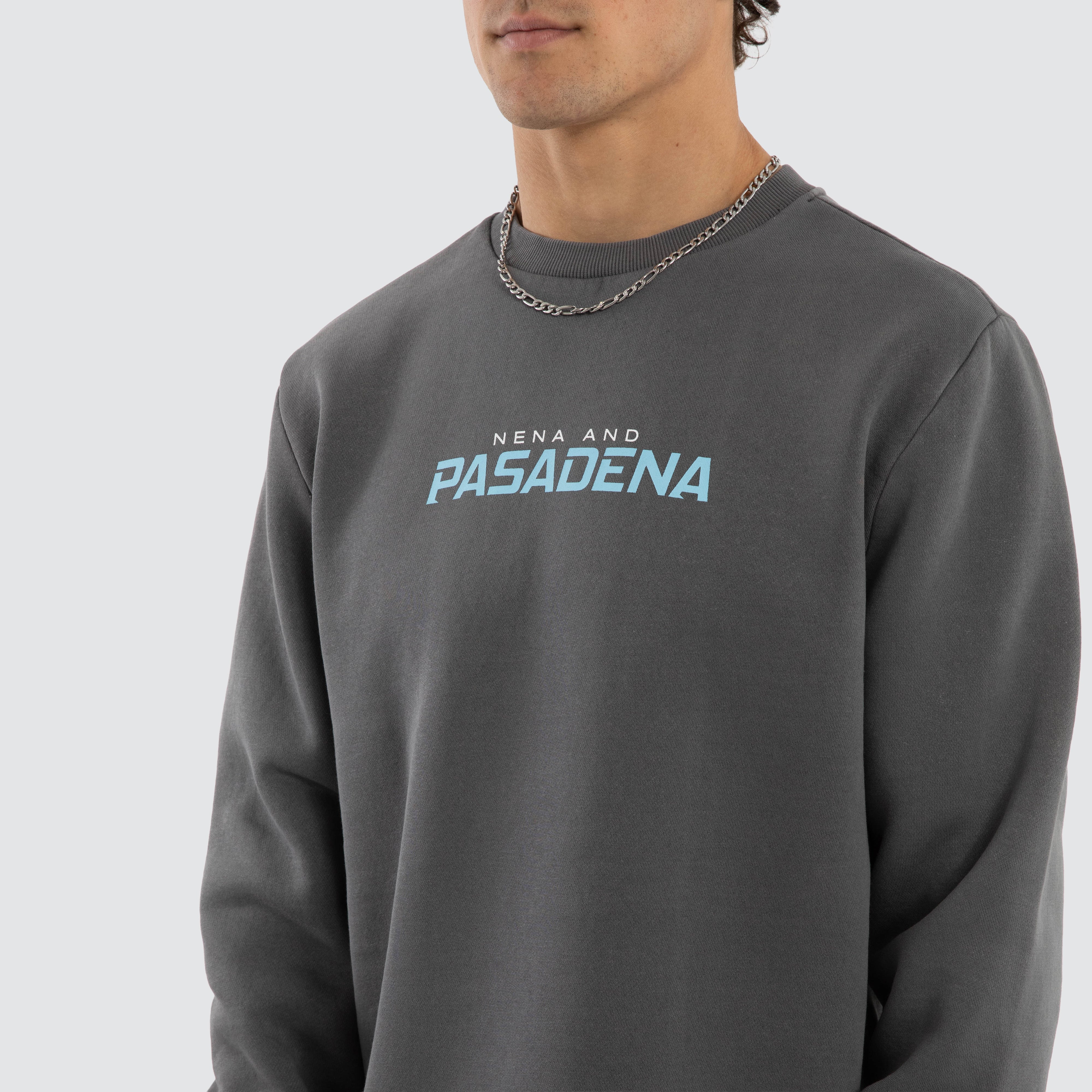 NXP System Dual Curved Sweater in Grey | Neverland Store