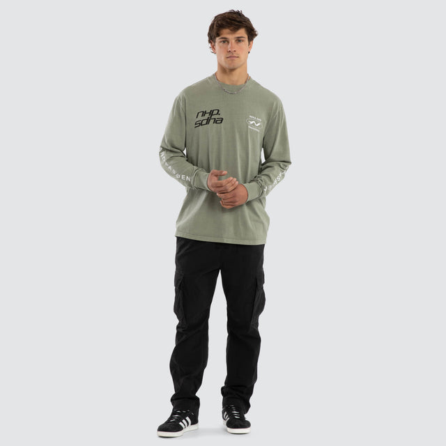 Sector Relaxed Long Sleeve Tee Pigment Shadow