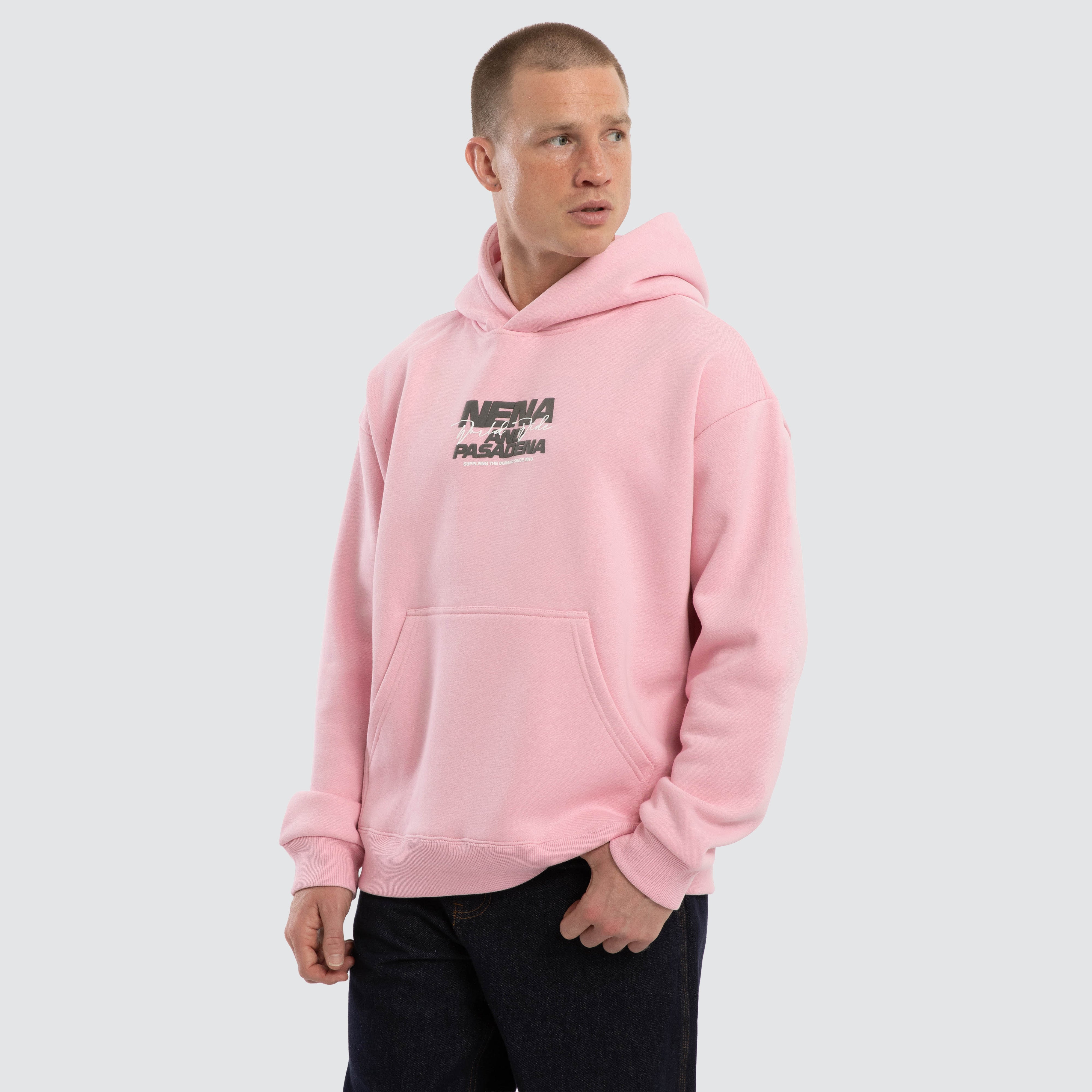 NXP Qualifying Relaxed Hoodie in Pink | Neverland Store