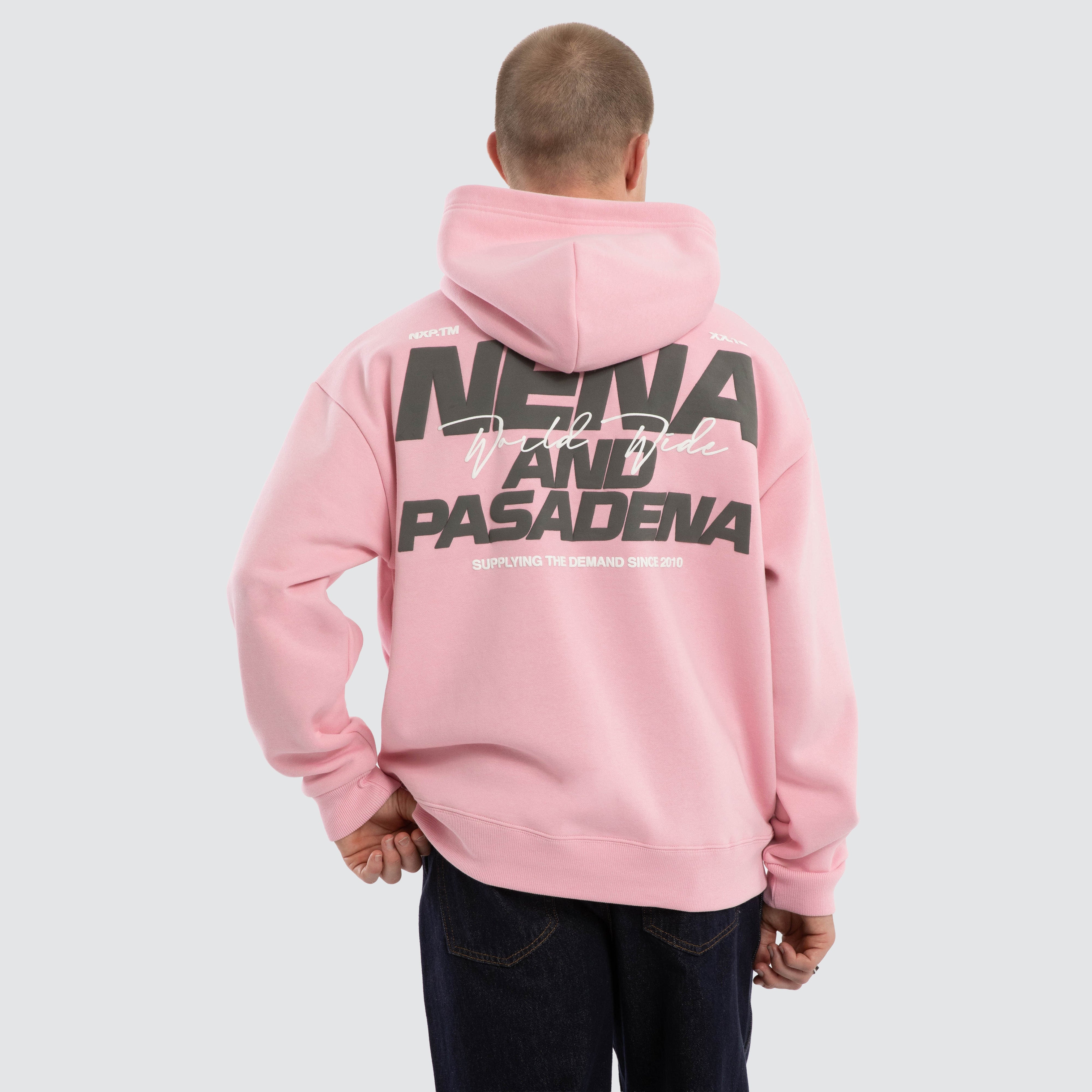 NXP Qualifying Relaxed Hoodie in Pink | Neverland Store