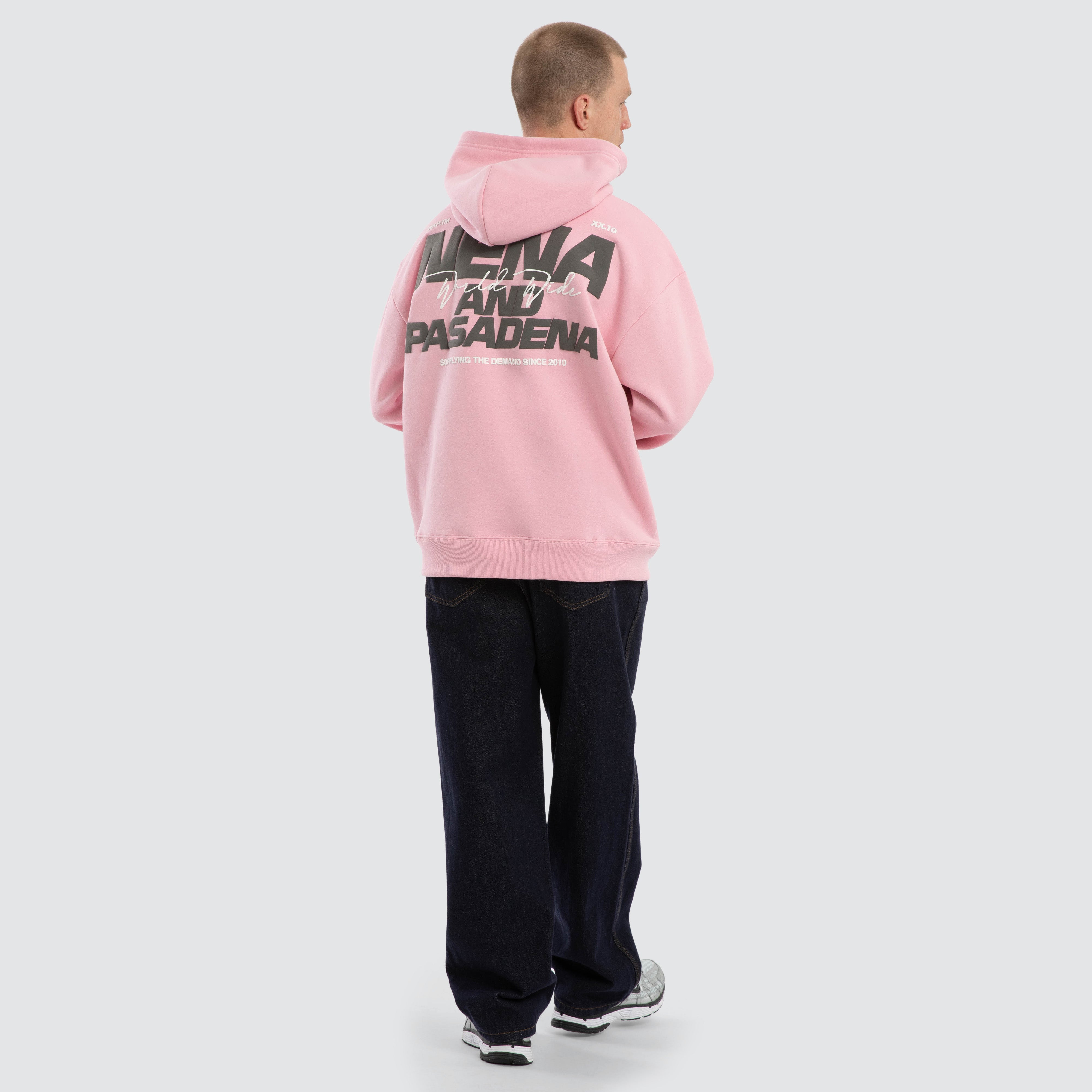 NXP Qualifying Relaxed Hoodie in Pink | Neverland Store