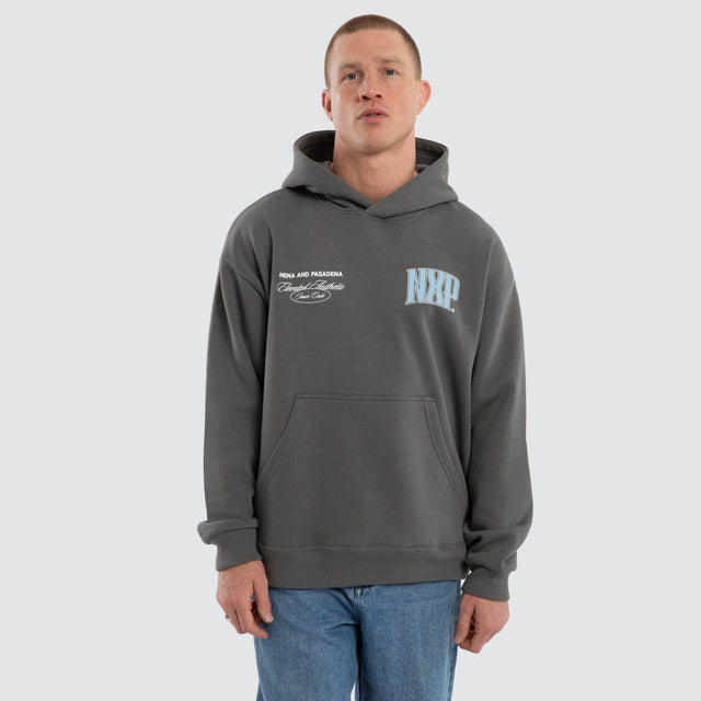 Carbon Relaxed Hoodie Charcoal