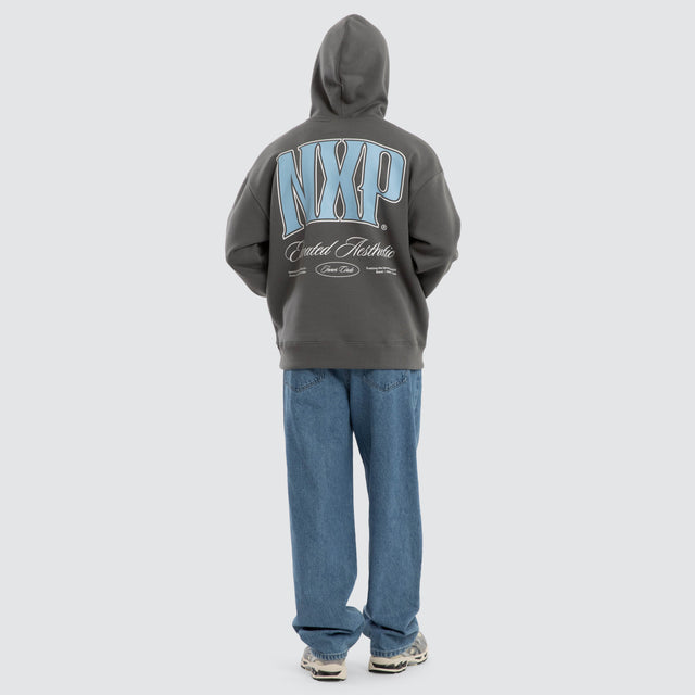 Carbon Relaxed Hoodie Charcoal